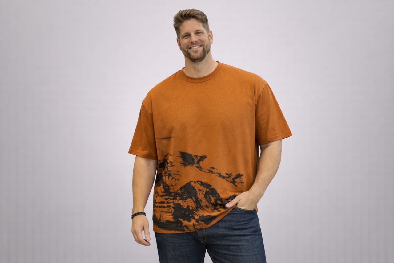 t-shirt printed full cover
