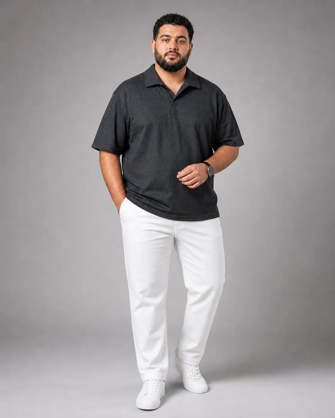 Polo Basic with Textured Finish
