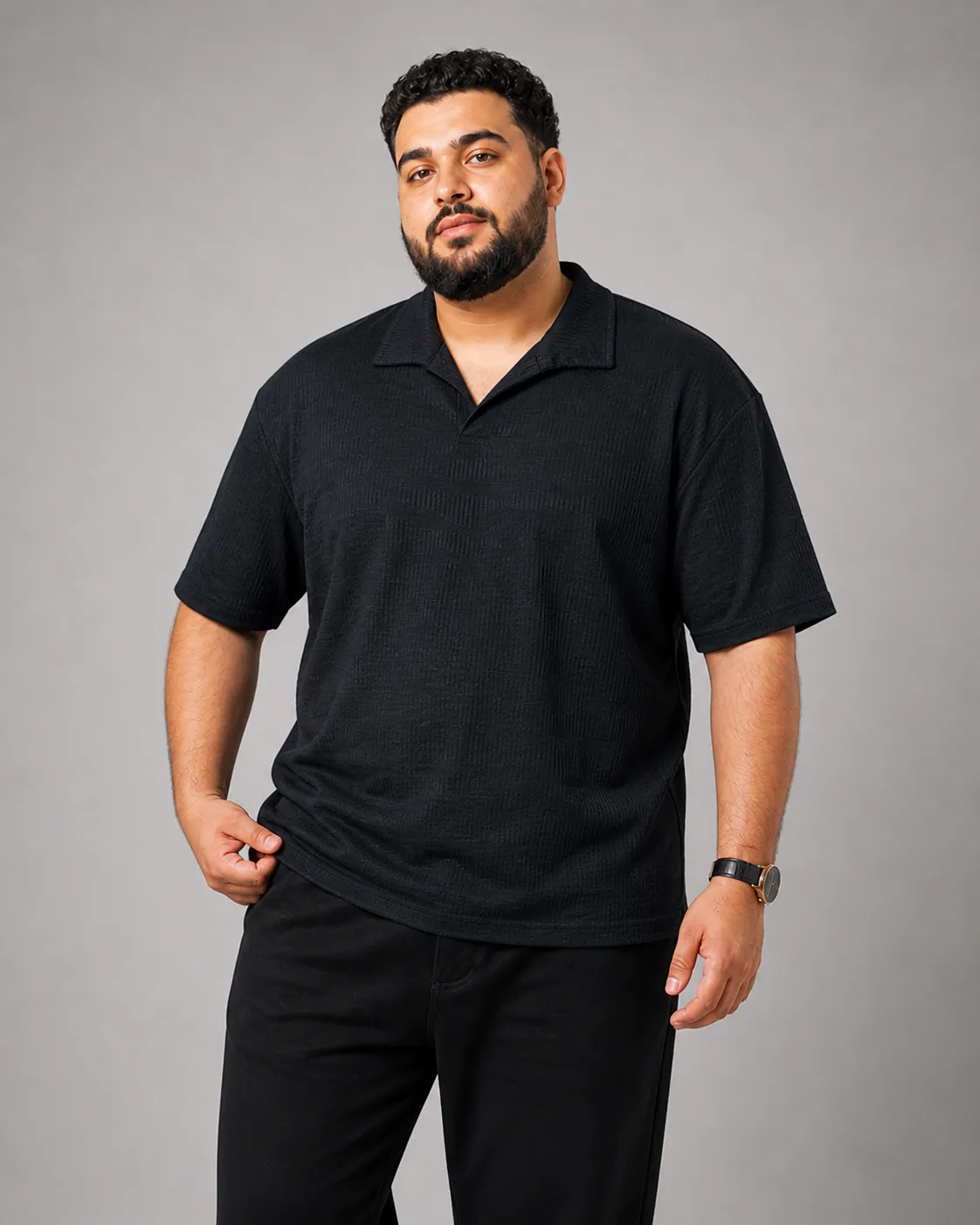 Polo Basic with Textured Finish