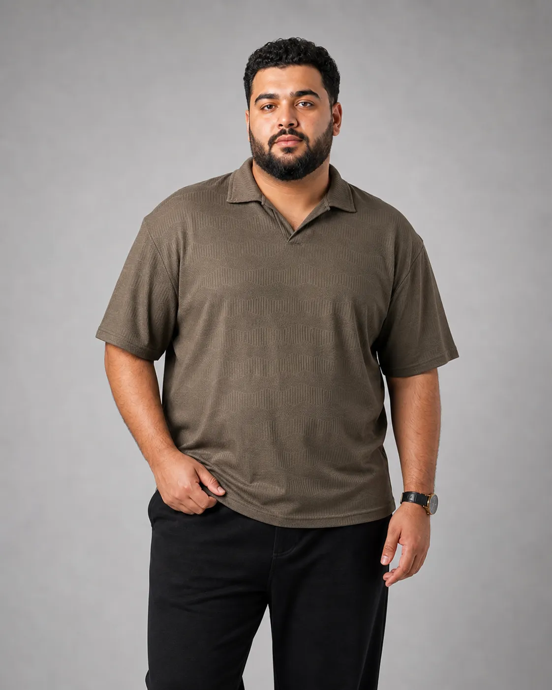 Polo Basic with Textured Finish