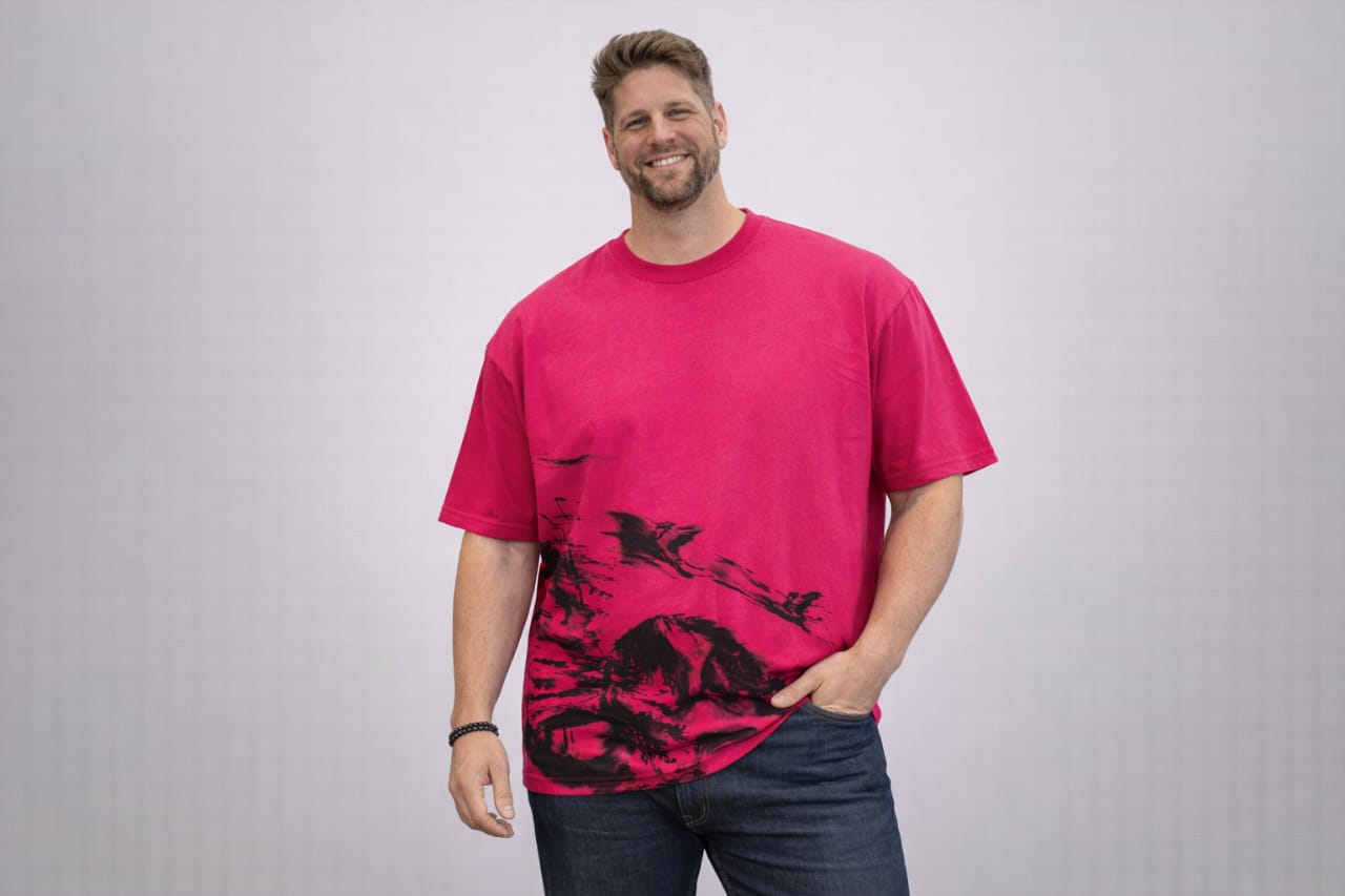 t-shirt printed full cover